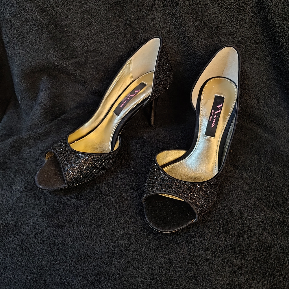 Elegant Black Women's Heels